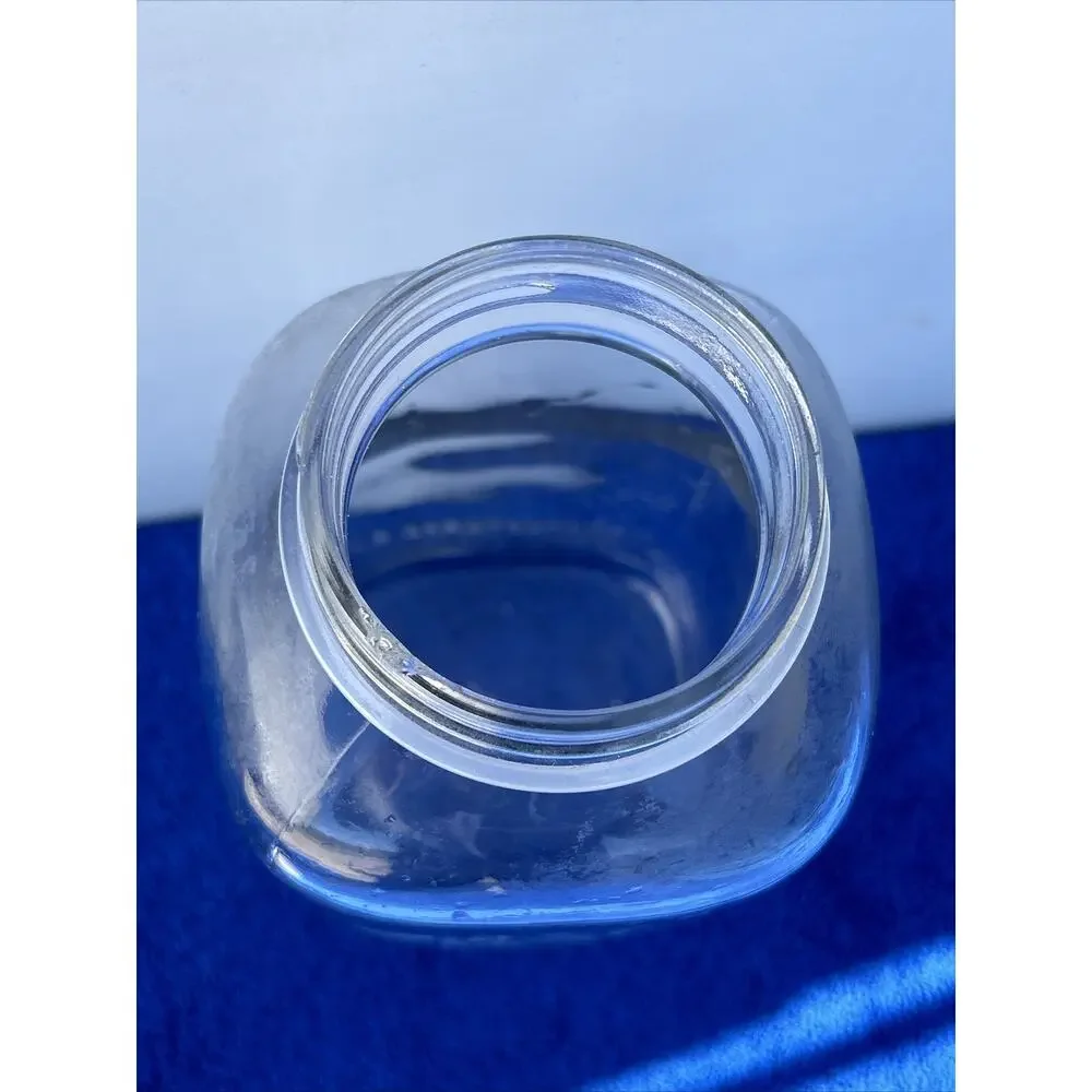 PRESTO SUPREME MASON JAR / Zinc LID - 2 QUART Flawed See Pics